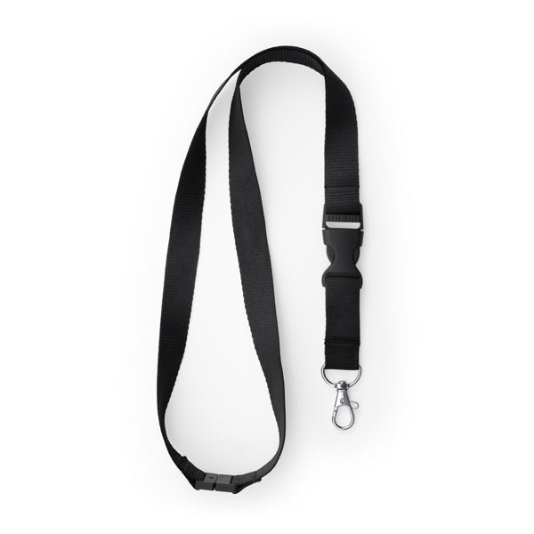 Lanyards GUEST en color negro, personalización a medida en Crea41