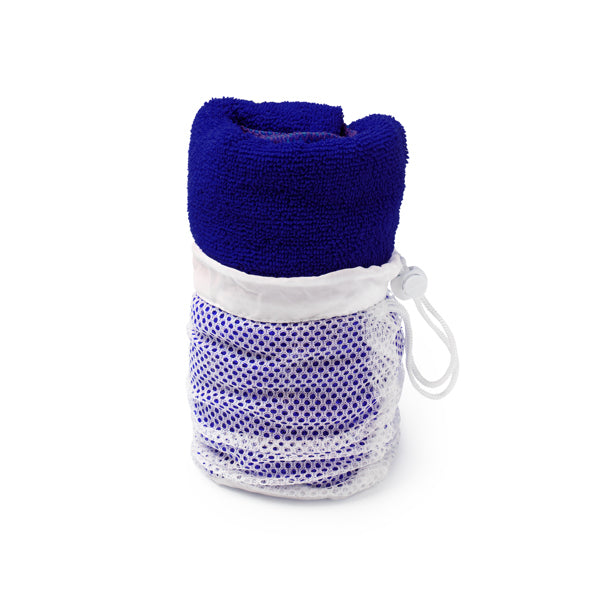 Toallas KELSEY en color royal — estampación y bordado de tu diseño
