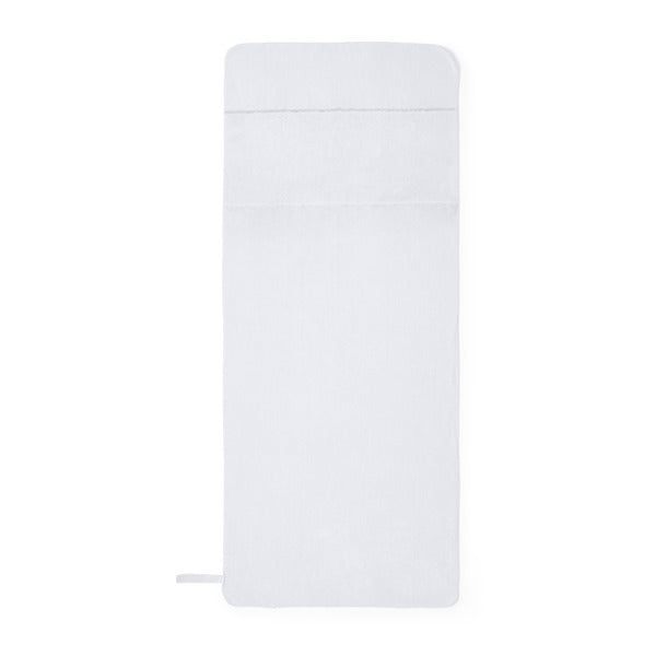 Toallas ORLY en color blanco para personalizar con tu logo, nombre o foto