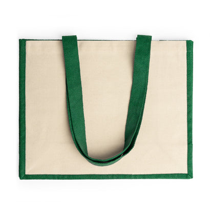 Bolsas NANTES en color verde helecho, personalización a medida en Crea41