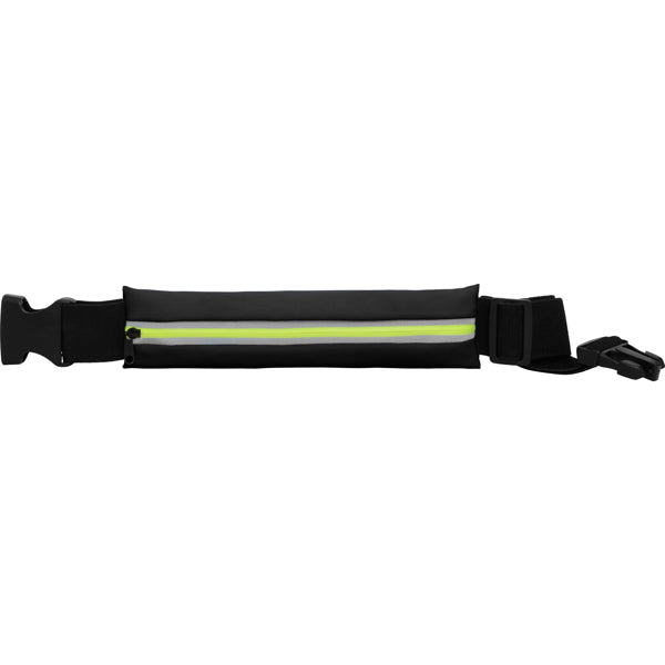 Complementos MARATHON en color negro/ amarillo fluor para personalizar con tu logo, nombre o foto
