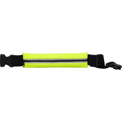 Complementos MARATHON en color amarillo fluor/ negro — impresión personalizada de tu logo