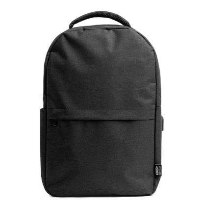 Mochilas GREGOR en color negro para personalizar con tu logo, nombre o foto