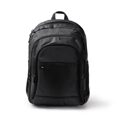 Mochilas MARDOK en color negro para personalizar con tu logo, nombre o foto