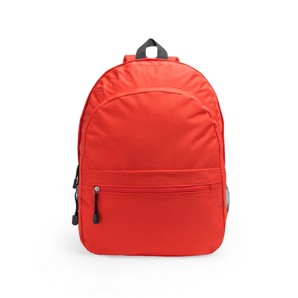 Mochilas WILDE en color rojo — impresión personalizada de tu logo