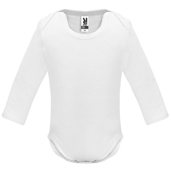 Body HONEY L/S en color blanco — estampación y bordado de tu diseño