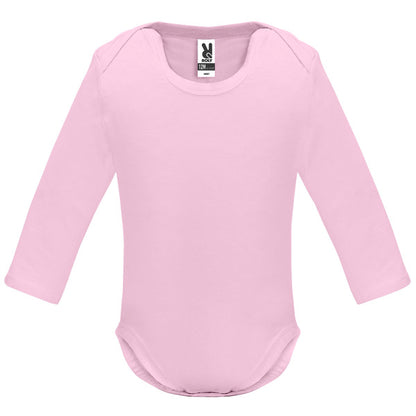 Body HONEY L/S en color rosa claro, personalización a medida en Crea41