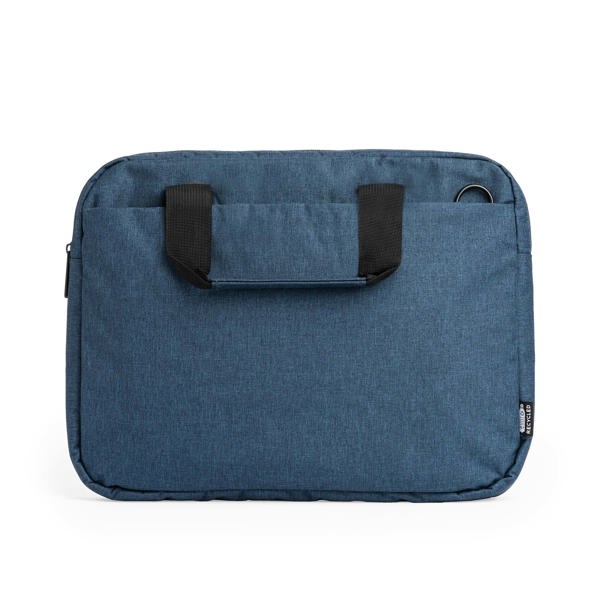 Portadocumentos KALMAR en color denim vigore, personalización a medida en Crea41