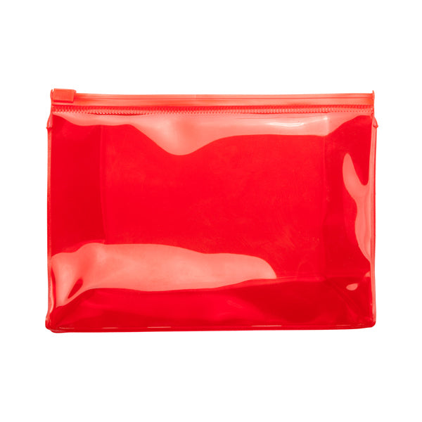 Bolsas CARIBU en color rojo — impresión personalizada de tu logo