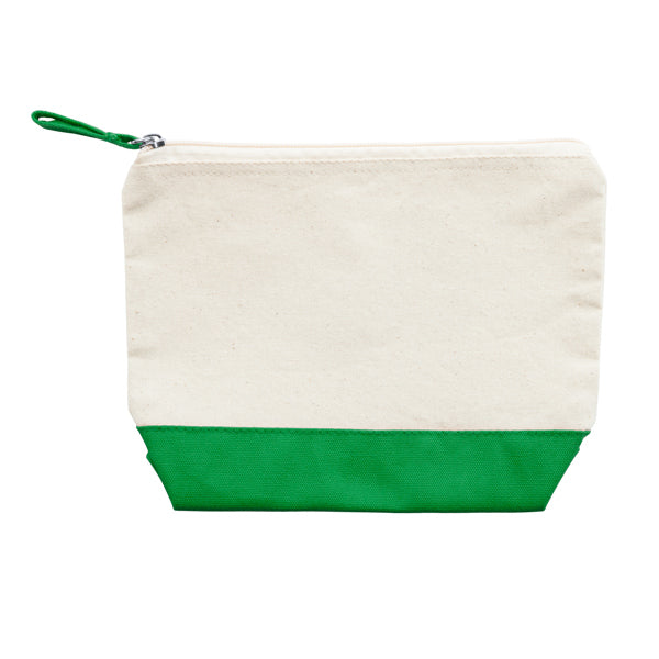 Bolsas DOEL en color crudo/verde helecho — impresión personalizada de tu logo