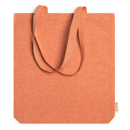 Bolsas LUMIA en color naranja, personalización a medida en Gráficas Hugo