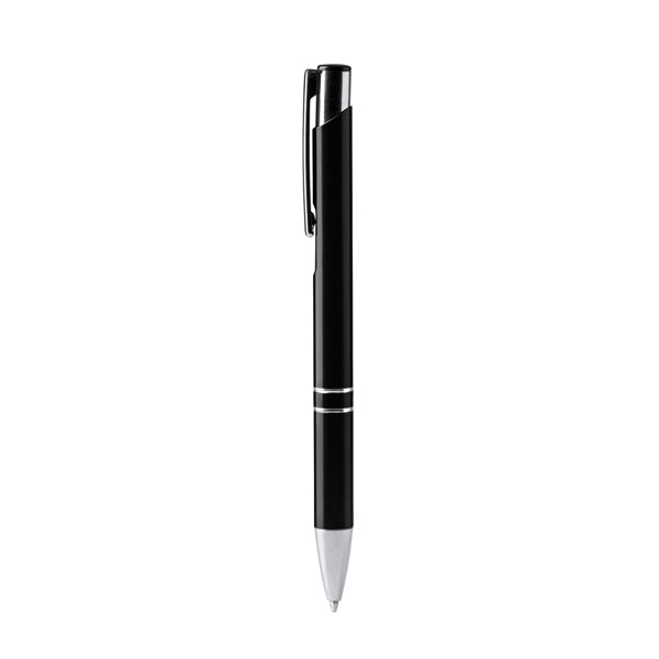 Bolígrafos SIMON en color negro, personalización a medida en Crea41