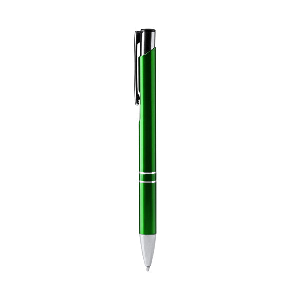 Bolígrafos SIMON personalizable online — verde helecho, taller en Madrid