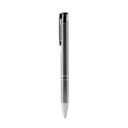 Bolígrafos SIMON en color plata para personalizar con tu logo, nombre o foto