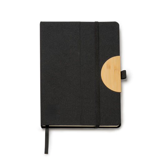 Libretas DARIT en color negro para personalizar con tu logo, nombre o foto