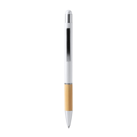 Bolígrafos OLTEN en color blanco para personalizar con tu logo, nombre o foto