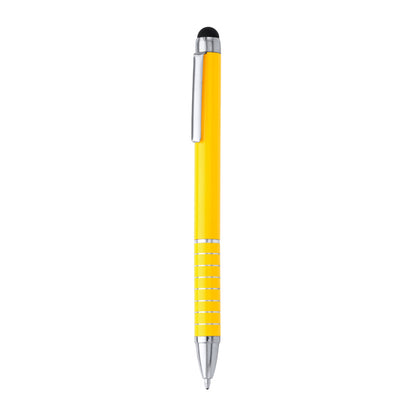 Bolígrafo CANAIMA en color amarillo — impresión personalizada de tu logo