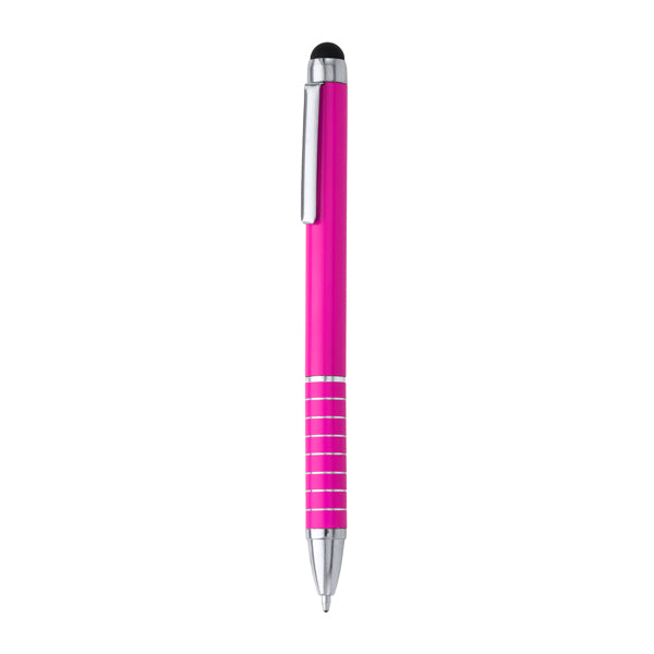 Bolígrafo CANAIMA en color fucsia — impresión personalizada de tu logo