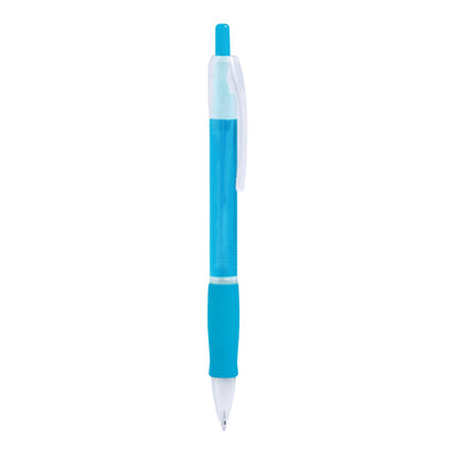 Bolígrafo ONTARIO en color royal claro, personalización a medida en Crea41