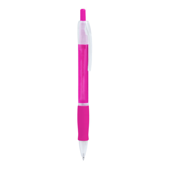 Bolígrafo ONTARIO personalizable online — fucsia, taller en Madrid