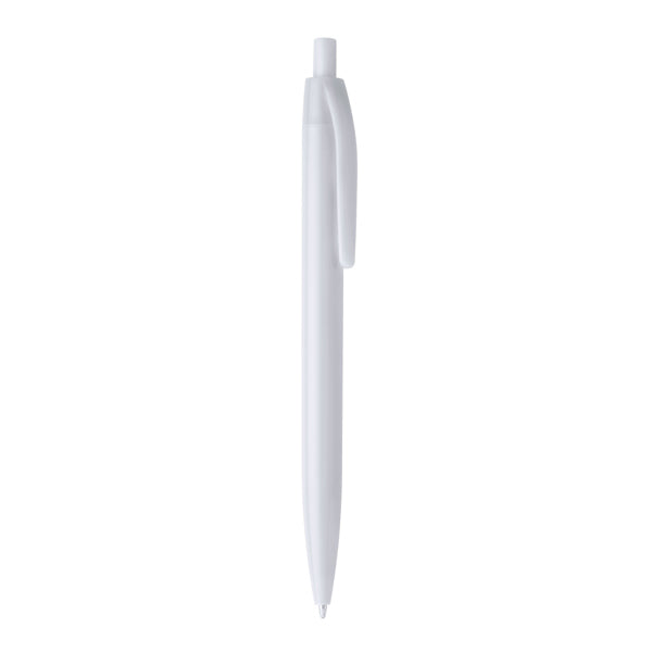 Bolígrafo STIX en color blanco para personalizar con tu logo, nombre o foto