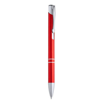 Bolígrafo ARDENES en color rojo, personalización a medida en Crea41