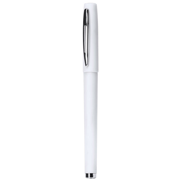 Bolígrafo COLOMA en color blanco para personalizar con tu logo, nombre o foto