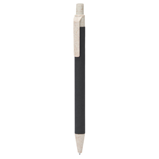 Bolígrafo GROVE en color negro/crudo para personalizar con tu logo, nombre o foto