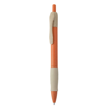 Bolígrafo HANA en color naranja para personalizar con tu logo, nombre o foto