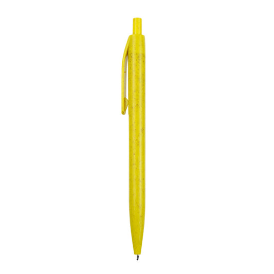 Bolígrafo KAMUT en color amarillo para personalizar con tu logo, nombre o foto