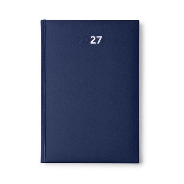 Libretas HORUS en color marino, personalización a medida en Gráficas Hugo