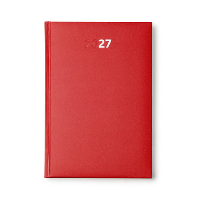 Libretas HORUS en color rojo — impresión personalizada de tu logo