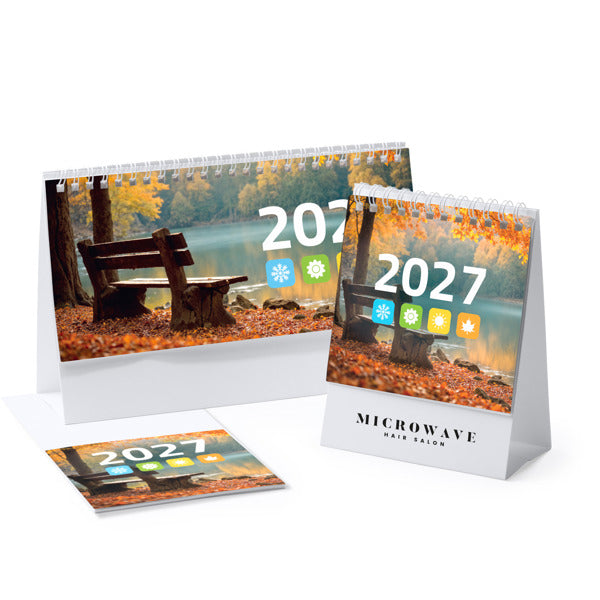 Calendarios DEAN — impresión personalizada de tu logo