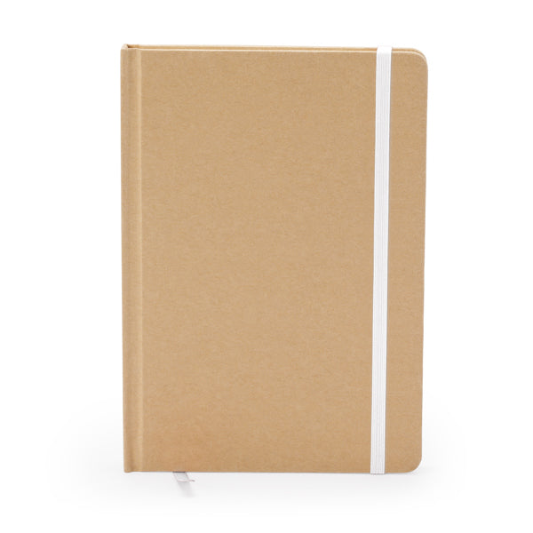 Libretas ESTELA en color blanco para personalizar con tu logo, nombre o foto