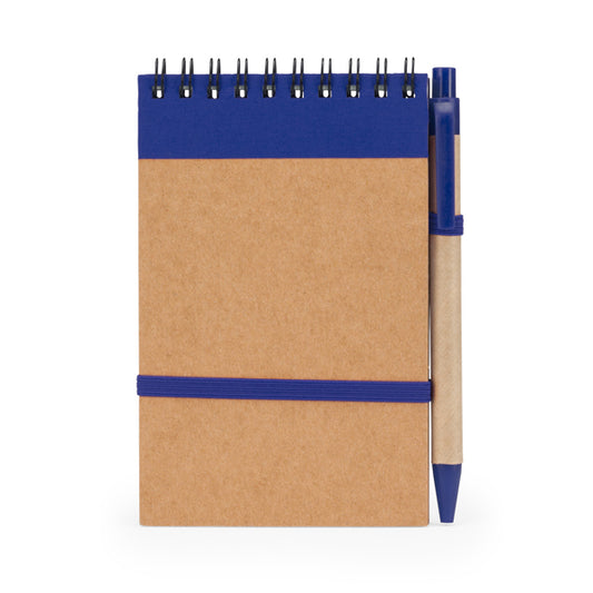 Libretas LIEN en color royal, personalización a medida en Gráficas Hugo