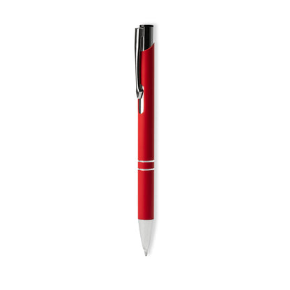 Bolígrafos NORFOLK en color rojo, personalización a medida en Crea41