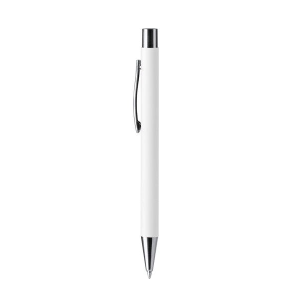 Bolígrafos DOVER en color blanco para personalizar con tu logo, nombre o foto
