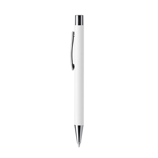 Bolígrafos DOVER en color blanco para personalizar con tu logo, nombre o foto