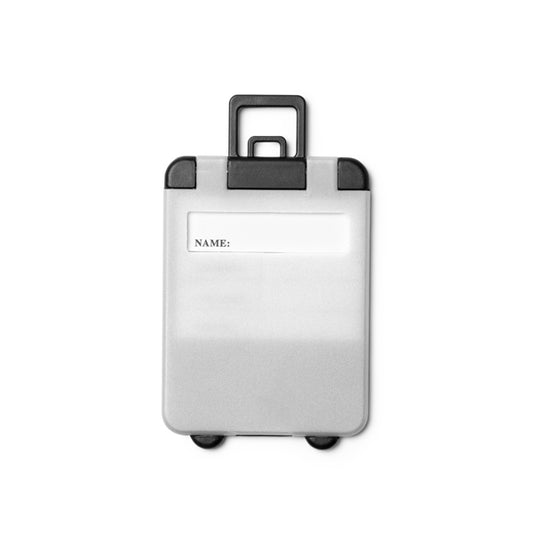 Accesorios De Viaje CHARTER en color blanco para personalizar con tu logo, nombre o foto