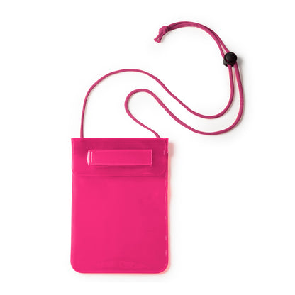 Accesorios De Viaje LANKA en color fucsia — impresión personalizada de tu logo