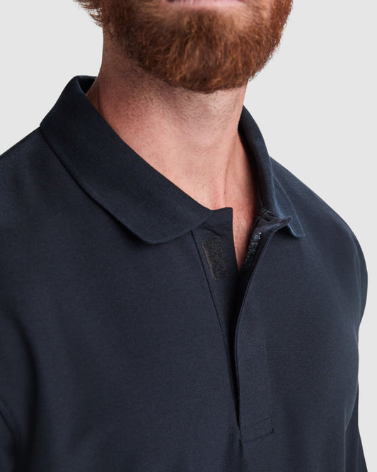 Polo manga larga ROVER L/S, personalización a medida en Gráficas Hugo