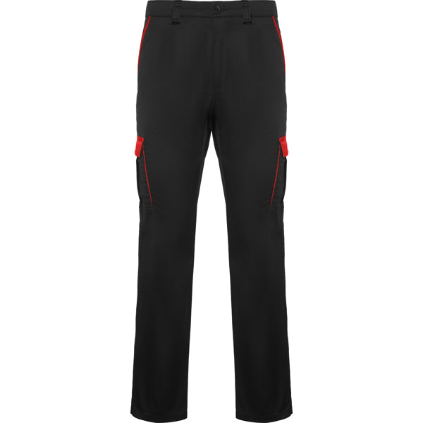 Pantalón TROOPER personalizable online — negro/rojo, taller en Madrid