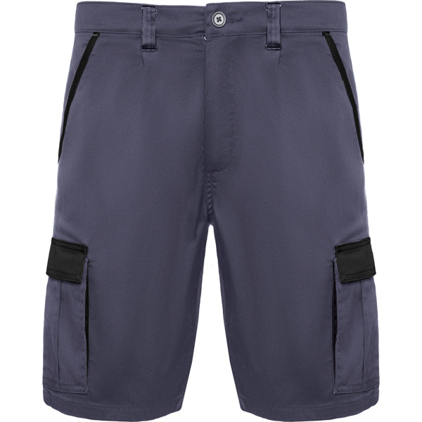 Bermuda TAHOE en color plomo/negro para personalizar con tu logo, nombre o foto