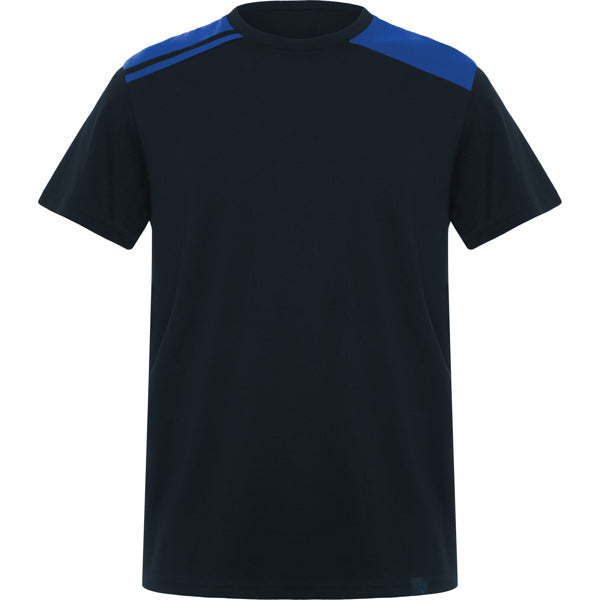 Camiseta EXPEDITION en color marino/royal — estampación y bordado de tu diseño
