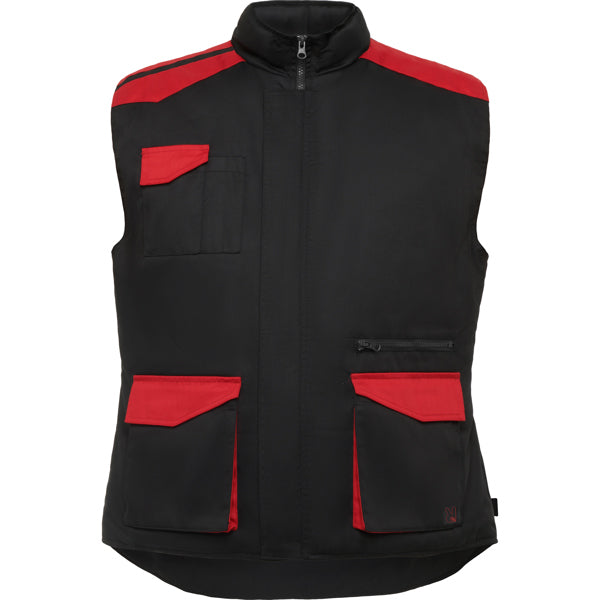 Chaqueta ARMADA en color negro/rojo para personalizar con tu logo, nombre o foto