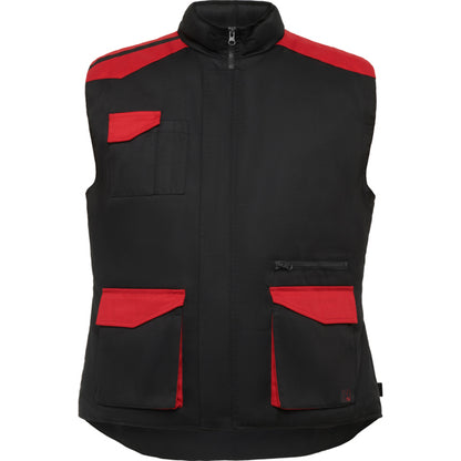 Chaqueta ARMADA en color negro/rojo para personalizar con tu logo, nombre o foto