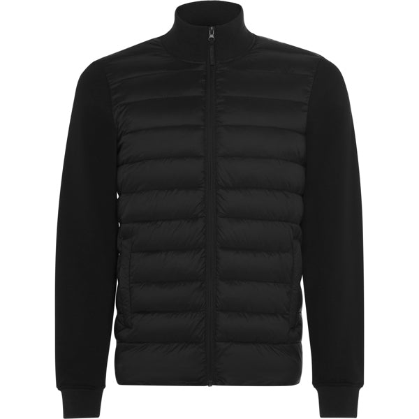 Chaqueta VIVARO en color negro — estampación y bordado de tu diseño