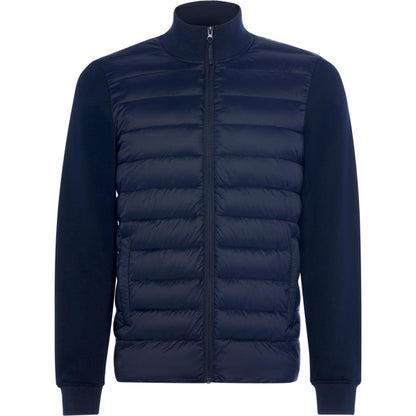 Chaqueta VIVARO en color marino — estampación y bordado de tu diseño