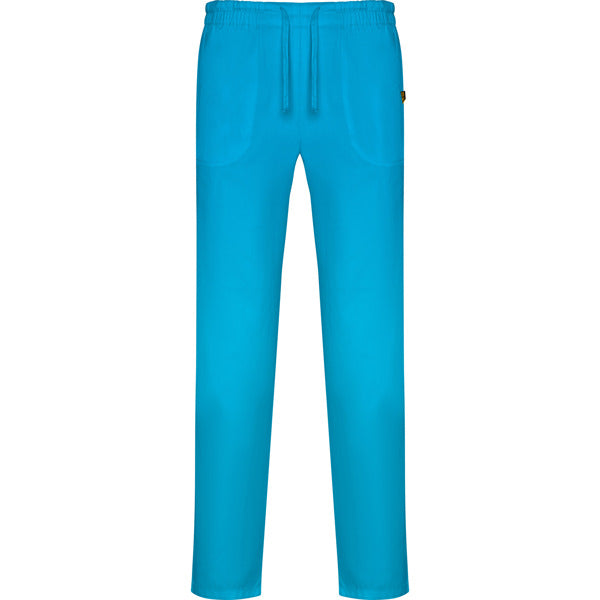 Pantalón CARE personalizable online — azul danubio, taller en Madrid