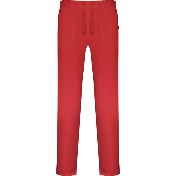 Pantalón CARE en color rojo para personalizar con tu logo, nombre o foto